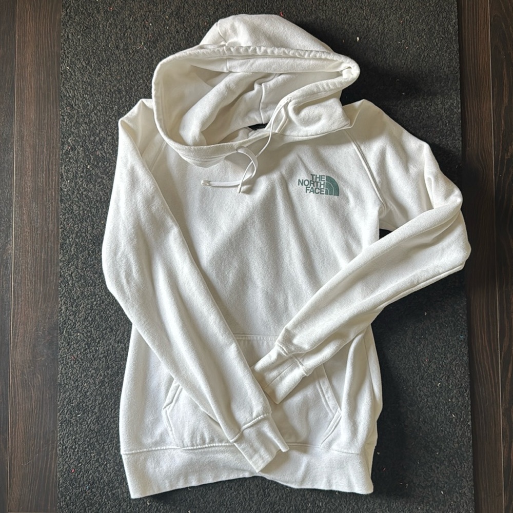 Women’s XS like new white North Face Hoodie